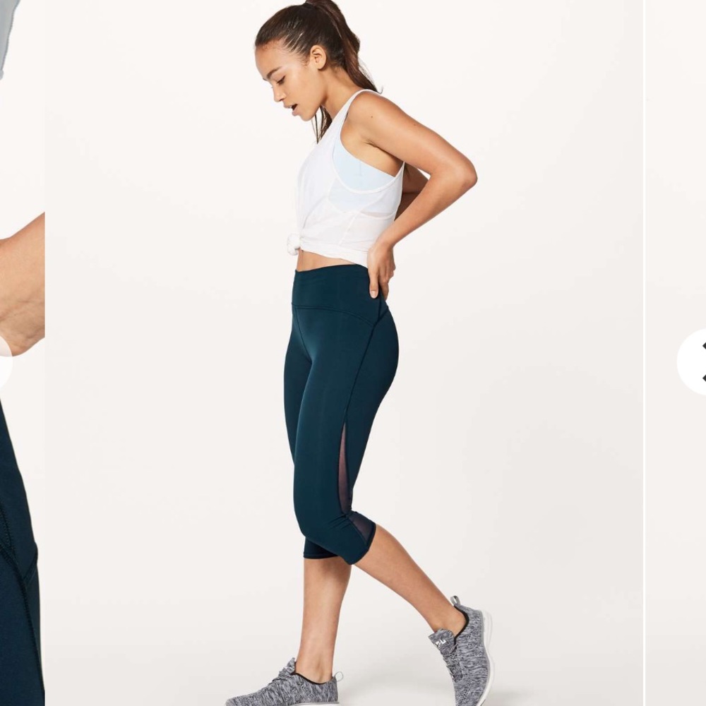 Lululemon Train Times Crop (17")